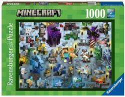 Ravensburger Challenge Puzzle: Minecraft 1000 de piese (2417188)