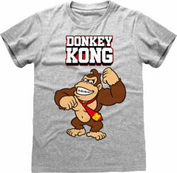 Nintendo Donkey Kong Ing Donkey Kong Bricks Unisex Heather Grey S