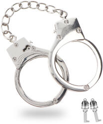 Taboom Luxury BDSM Handcuffs Silver Plated
