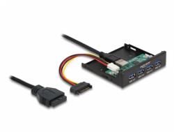 Delock Front panel 3.5" USB 3.2 Gen1 cu 4 x USB-A, Delock 64166 (64166)
