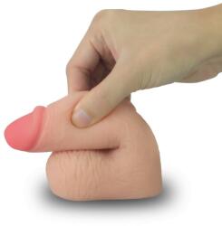 Lovetoy Dildo Ultra-Realistic Skinlike Limpy Cock, Natural, 14 cm