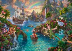 Schmidt Spiele - Puzzle Thomas Kinkade: Peter Pan - 1 000 piese Puzzle