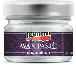 Pentart +Pentart viaszpaszta WAX chameleon, 20 ml - Csillogó ezüst 4607 (4607)
