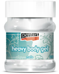  Pentart sűrű gélpaszta / heavy body 230ml, matt, opálos (28161)