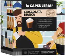 La Capsuleria Ciocolata Calda Alba, 96 capsule compatibile Dolce Gusto, La Capsuleria (DG35-96)