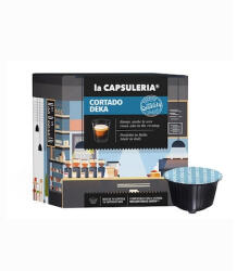 La Capsuleria Cortado Deka, 96 capsule compatibile Nescafe Dolce Gusto, La Capsuleria (DG17-96)