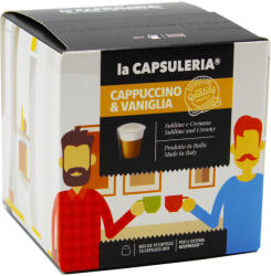 La Capsuleria Cappuccino cu Vanilie, 80 capsule compatibile Nespresso, La Capsuleria (CN26-80)