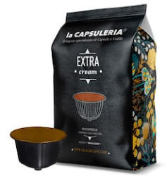 La Capsuleria Cafea Extra Cream, 100 capsule compatibile Dolce Gusto, La Capsuleria (DG03-100)