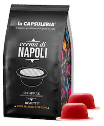 La Capsuleria Cafea Crema di Napoli, 80 capsule compatibile Bialetti , La Capsuleria (CB01-80)