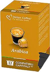 Italian Coffee Cafea Brasile, 100% Arabica, 96 capsule compatibile Cafissimo Caffitaly Beanz, Italian Coffee (CC07-96)