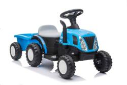 LeanToys Tractor electric cu remorca pentru copii, albastru MCT 9331 (MGH-561954)