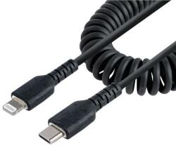 StarTech Cablu de date Startech RUSB2CLT1MBC, USB-C - Lightning, 1m, Black (RUSB2CLT1MBC)