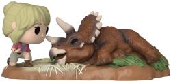 Funko Figurina Funko POP! Moment: Jurassic Park - Dr. Sattler with Triceratops (Special Edition) #1198 (073033) Figurina
