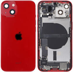 Apple iPhone 13 - Hátsó Ház Apró Alkatrészekkel (Red), Red
