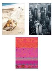 Herlitz Füzet A/5 beíró keményfedeles vonalas 96 lapos Herlitz 4 különböző minta, nem választható (01982461)