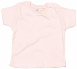 Babybugz Egyszínű csecsemő póló - Púder rózsaszín | 6-12 hónap (BZ02-1000036076)