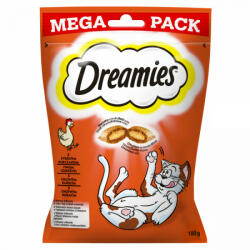 Dreamies jutalomfalat macskák számára Mega Pack 180g Csirkehússal - tenyesztoitap