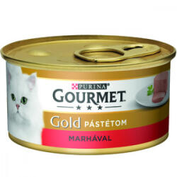 Gourmet Gold 85g Pástétom Marha (281) - tenyesztoitap