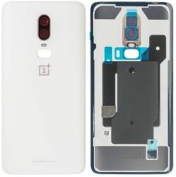 OnePlus 6 - Carcasă Baterie (White) - 1071100109 Genuine Service Pack, White