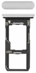 Sony Xperia 10 II - Slot SIM (White) - A5019519A Genuine Service Pack, Alb