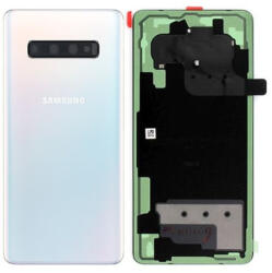 Samsung Galaxy S10 Plus G975F - Carcasă Baterie (Prism White) - GH82-18406F Genuine Service Pack, Prism White