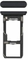 Sony Xperia 10 II - Slot SIM (Black) - A5019517A Genuine Service Pack, Black