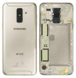 Samsung Galaxy A6 Plus A605 (2018) - Carcasă Baterie (Gold) - GH82-16431D Genuine Service Pack, Black