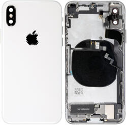 Apple iPhone X - Carcasă Spate cu Piese Mici (Silver), Silver