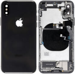 Apple iPhone XS - Carcasă Spate cu Piese Mici (Space Gray), Space Gray