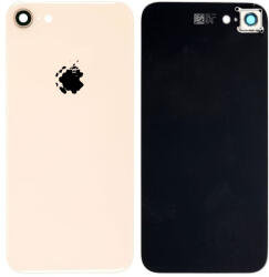 Apple iPhone 8 - Sticlă Carcasă Spate + Sticlă Cameră Spate (Gold), Gold