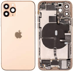 Apple iPhone 11 Pro - Carcasă Spate cu Piese Mici (Gold), Gold