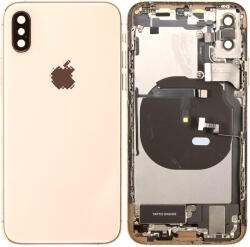 Apple iPhone XS - Carcasă Spate cu Piese Mici (Gold), Gold