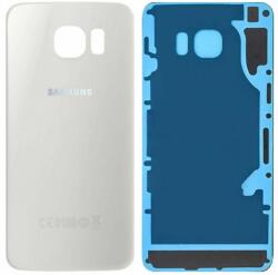 Samsung Galaxy S6 G920F - Carcasă Baterie (White Pearl) - GH82-09825B Genuine Service Pack, White