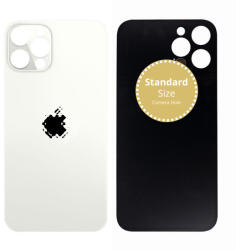 Apple iPhone 12 Pro - Sticlă Carcasă Spate (Silver), Silver