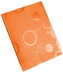 KARTON P+P Műanyag gyűrűskönyv A/4, 4 gyűrűs, neocolori, narancs (KPP-2-948) - mesescuccok