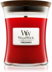 WoodWick Pomegranate lumânare parfumată cu fitil din lemn 275 g