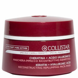 Collistar - Masca restructuranta pentru par deteriorat Collistar Attivi Puri Keratin+Hyaluronic Acid Mask, 200 ml