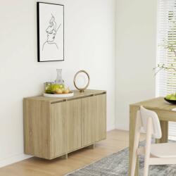 vidaXL Servantă, stejar sonoma, 120x41x75 cm, PAL (809605) Comoda