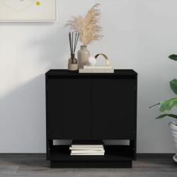 vidaXL Servantă, negru, 70x41x75 cm, PAL (809540) Comoda
