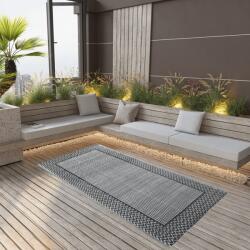 vidaXL Covor de exterior, gri, 190x290 cm, PP (310415) Patura