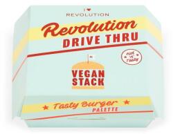 I Heart Revolution Paletă farduri de ochi, 8 nuanțe - I Heart Revolution Tasty Burger Eyeshadow Palette Grilled Cheesy