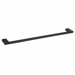 Bemeta Nero törölközőtartó 600x20x59 mm, matt fekete 135004040 (135004040)