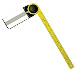POLONIA állítható Fém Szögmérő - Metrikus-szögállítós - 500mm (21085) - fehervarszerszam