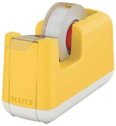 LEITZ Dispenser pentru banda adeziva LEITZ Cosy, PS, banda inclusa, galben chihlimbar (L-53670019)