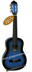 MSA K-3 BLB, 1/4-es blueburst színű gyermek klasszikus gitár