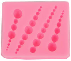  Szilikon öntőforma - Gyöngysor 7, 5*6 cm (27542)