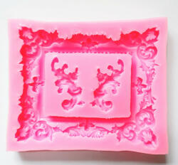  Szilikon öntőforma - Keret 11, 5*10*1, 5cm 29942 (29942)