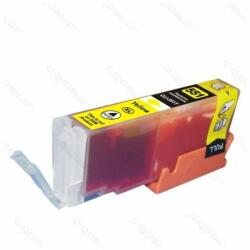 Premium Economy Cartus Cerneala Premium Economy, Yellow, 13 ml, compatibil Canon MG 5450/6350 (PE-CCLI551Y-XL)