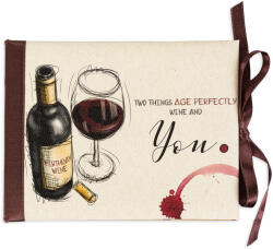 NBoutique Луксозна картичка за рожден ден - Wine and you