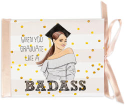 NBoutique Луксозна картичка за дипломиране - Badass